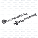 CADENA DE TRACCIÓN CON BOTÓN REDONDO 2PZ/PACK