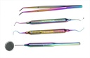 S020 KIT BÁSICO DENTAL MULTICOLOR 1x4 SAUDENT (4 PZ)