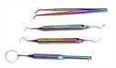 S020 KIT BÁSICO DENTAL MULTICOLOR 1x4 SAUDENT (4 PZ)