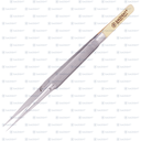 S0212 PINZA RECTA FINA TIPO CASTROVIEJO SAUDENT(1 PZ)