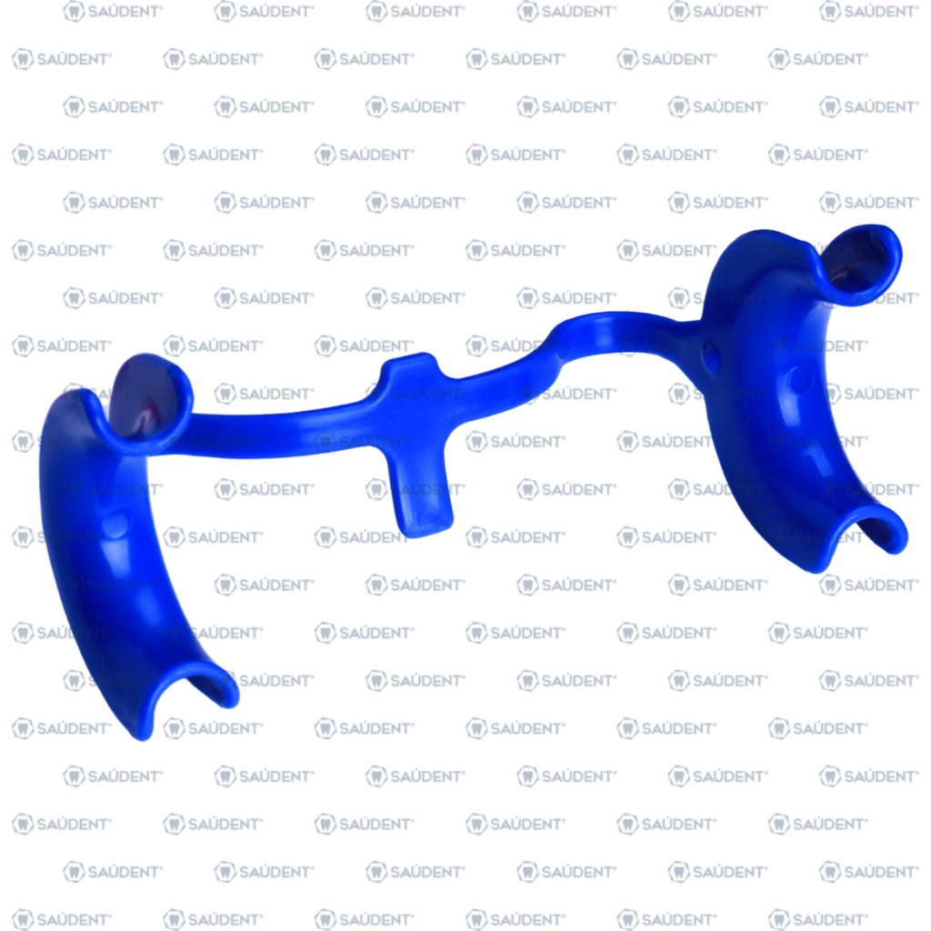 ABREBOCAS CON RETRACTOR  DE LENGUA  AZUL CHICO 1PZ