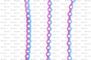 CADENA CORTA 106 ROSA/AZUL 1PZ 4.5 M
