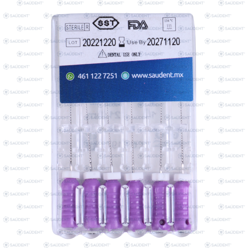 K-FILES STAINLESS STEEL #10 21MM  PRE SERIE 6 PZS/PACK