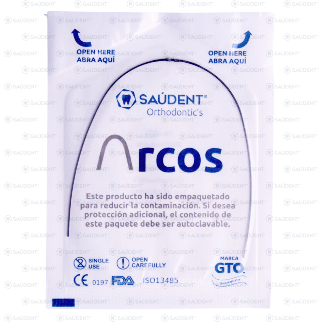 ARCO 17X25 CU-NITI C/STOPS 1 PIEZA