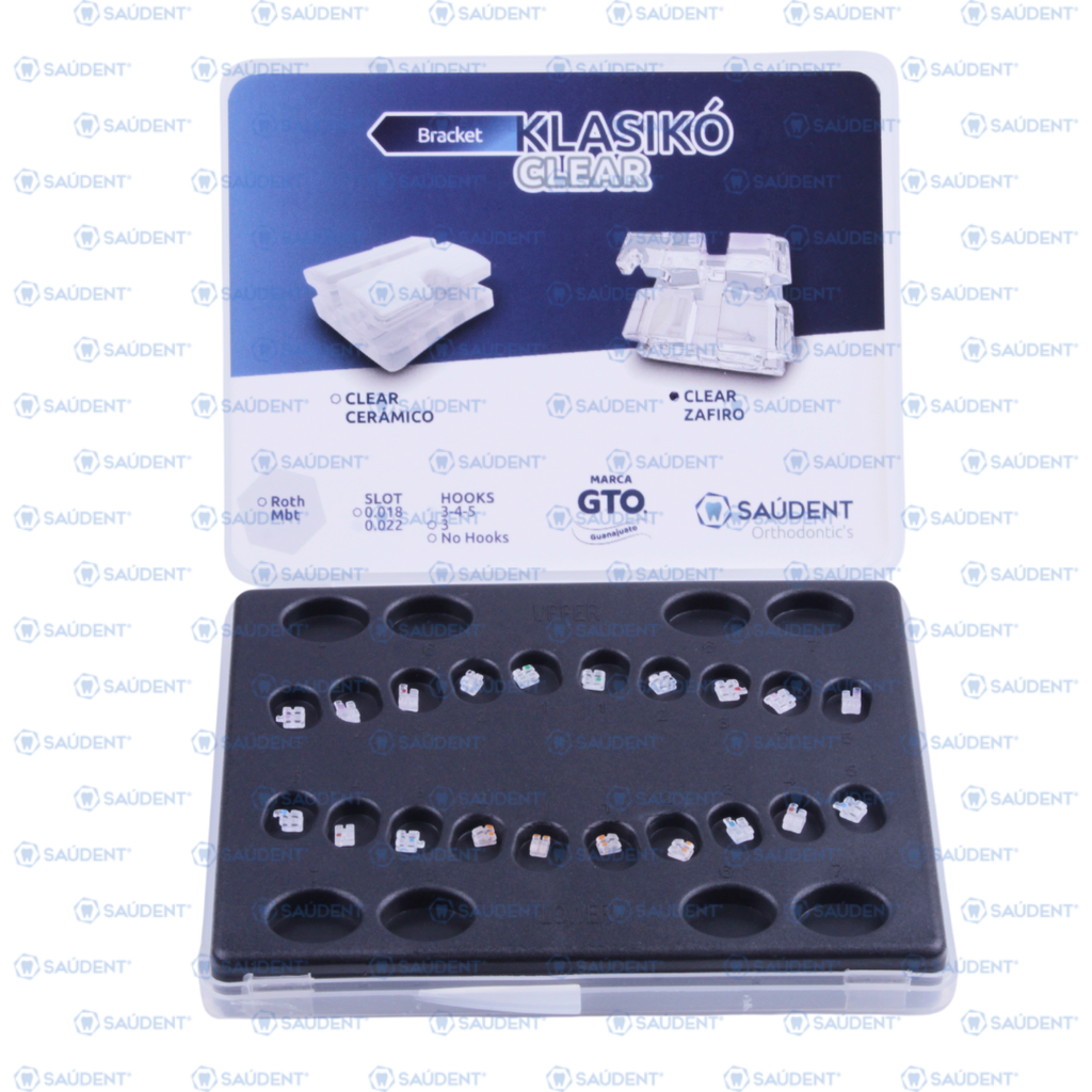 BRACKETS KLASIKO ZAFIRO MINI ROTH 018 20PZAS/PACK