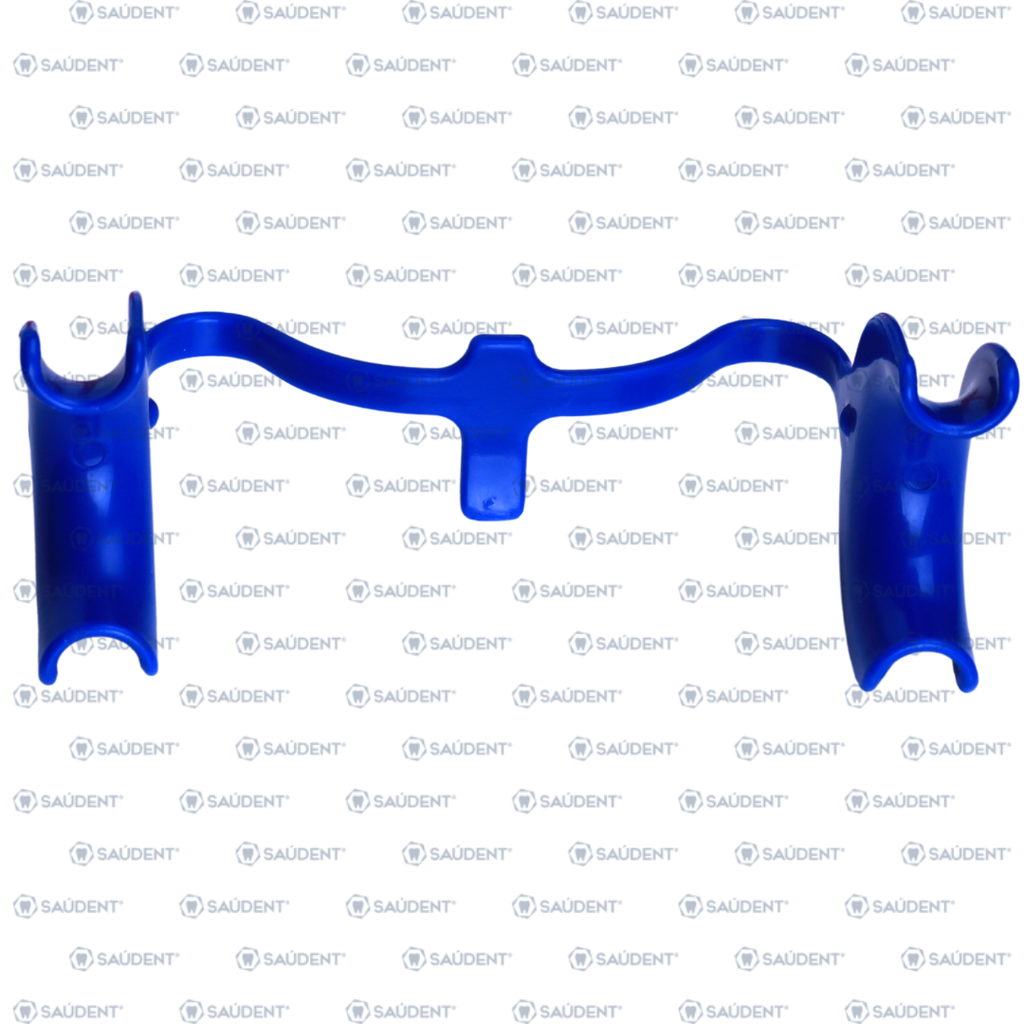 ABREBOCAS CON RETRACTOR  DE LENGUA  AZUL CHICO 1PZ