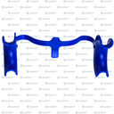 ABREBOCAS CON RETRACTOR  DE LENGUA  AZUL CHICO 1PZ