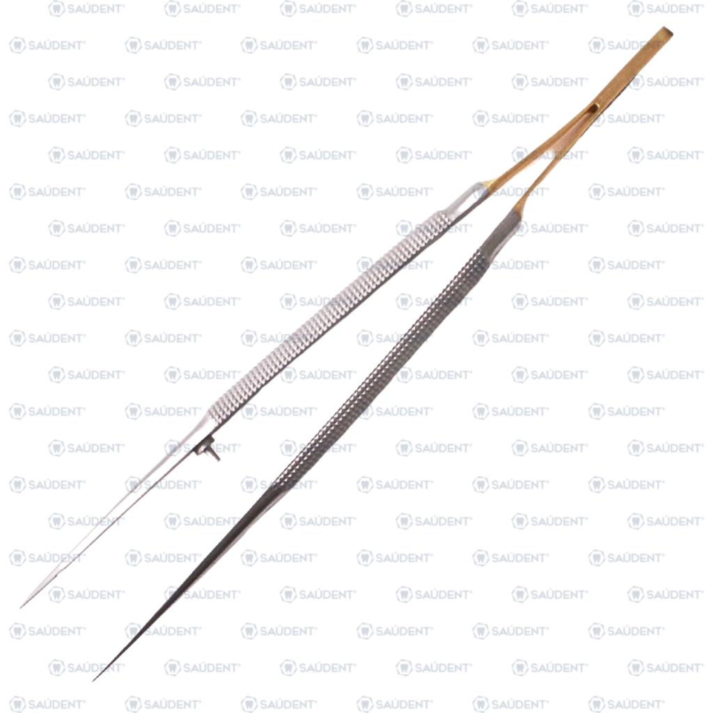 S0212 PINZA RECTA FINA TIPO CASTROVIEJO SAUDENT(1 PZ)