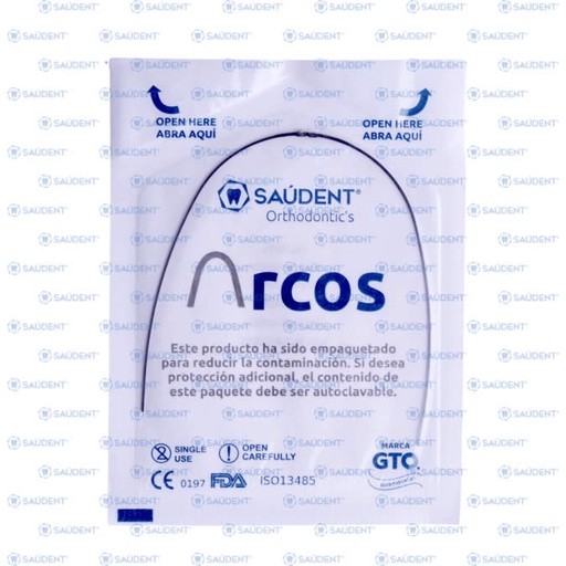 [42163] ARCO 14X25 CU-NITI C/STOPS 1 PIEZA