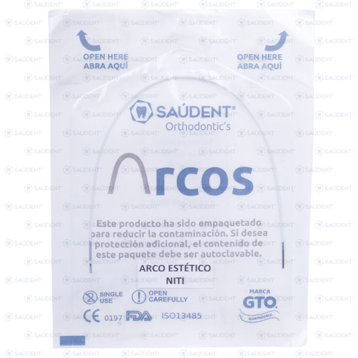 [99979] ARCO 16X16 ESTÉTICO NITI SUP 1 PIEZA